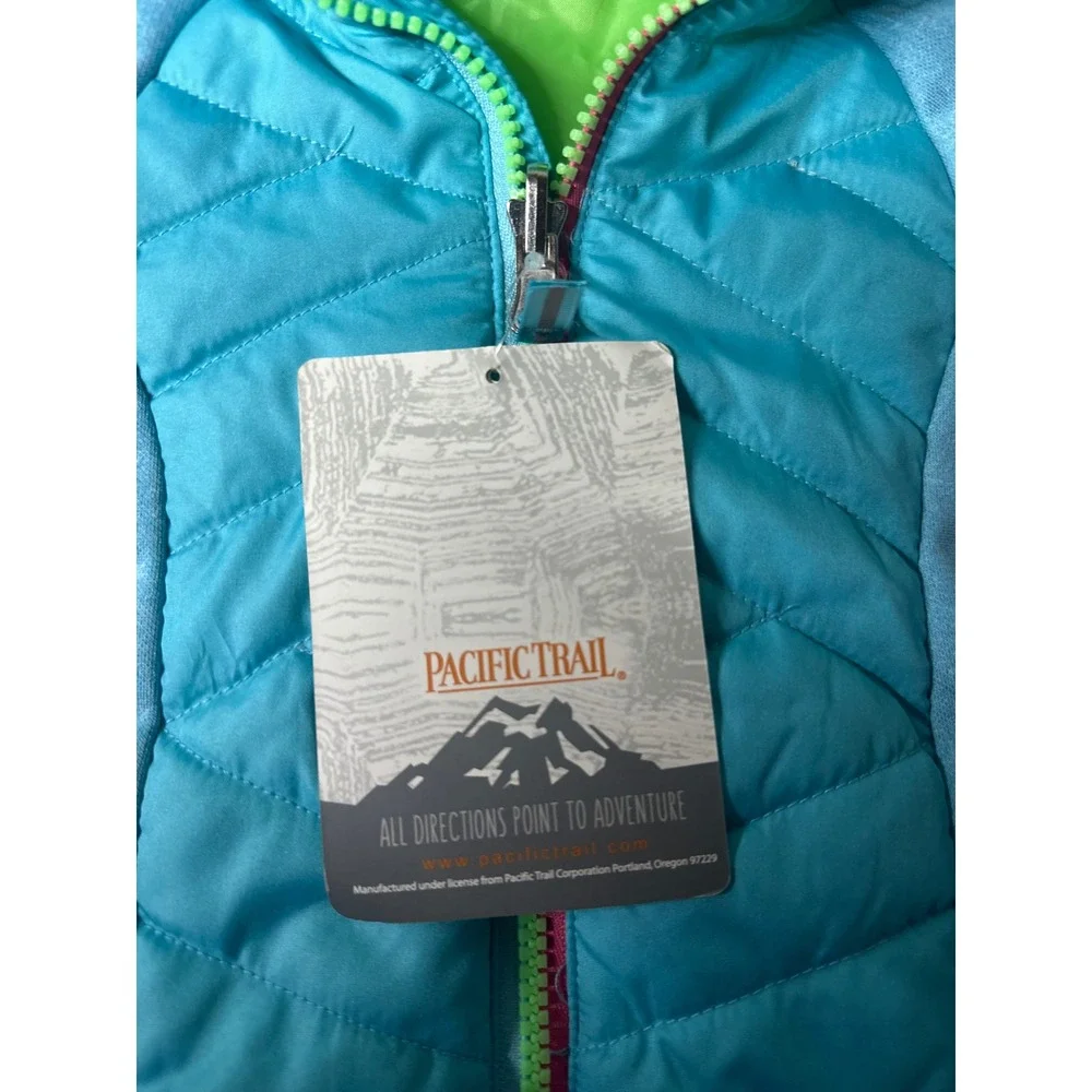 Pacific‎ Trail Baby 18M Blue Puffer Hooded Jacket